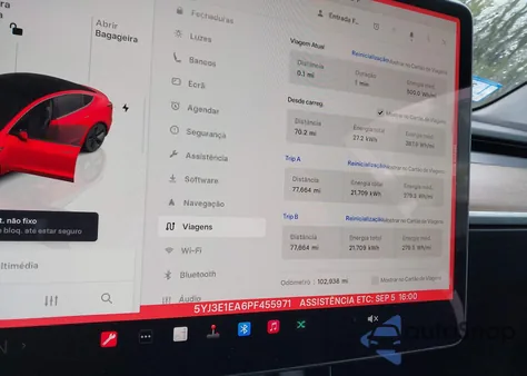 2023 Tesla Model 3 Rear-Wheel Drive из США, поврежденный, VIN 5YJ3E1EA6PF455971